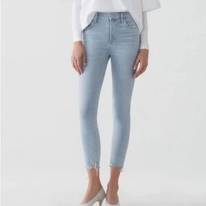 Agolde Sophie High Rise Skinny Crop